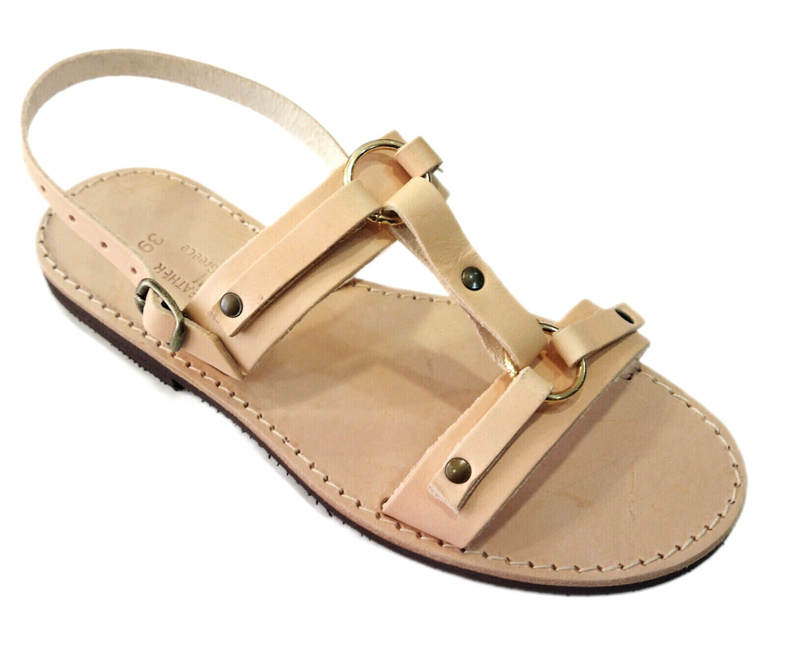 1040 greek handmade leather sandals