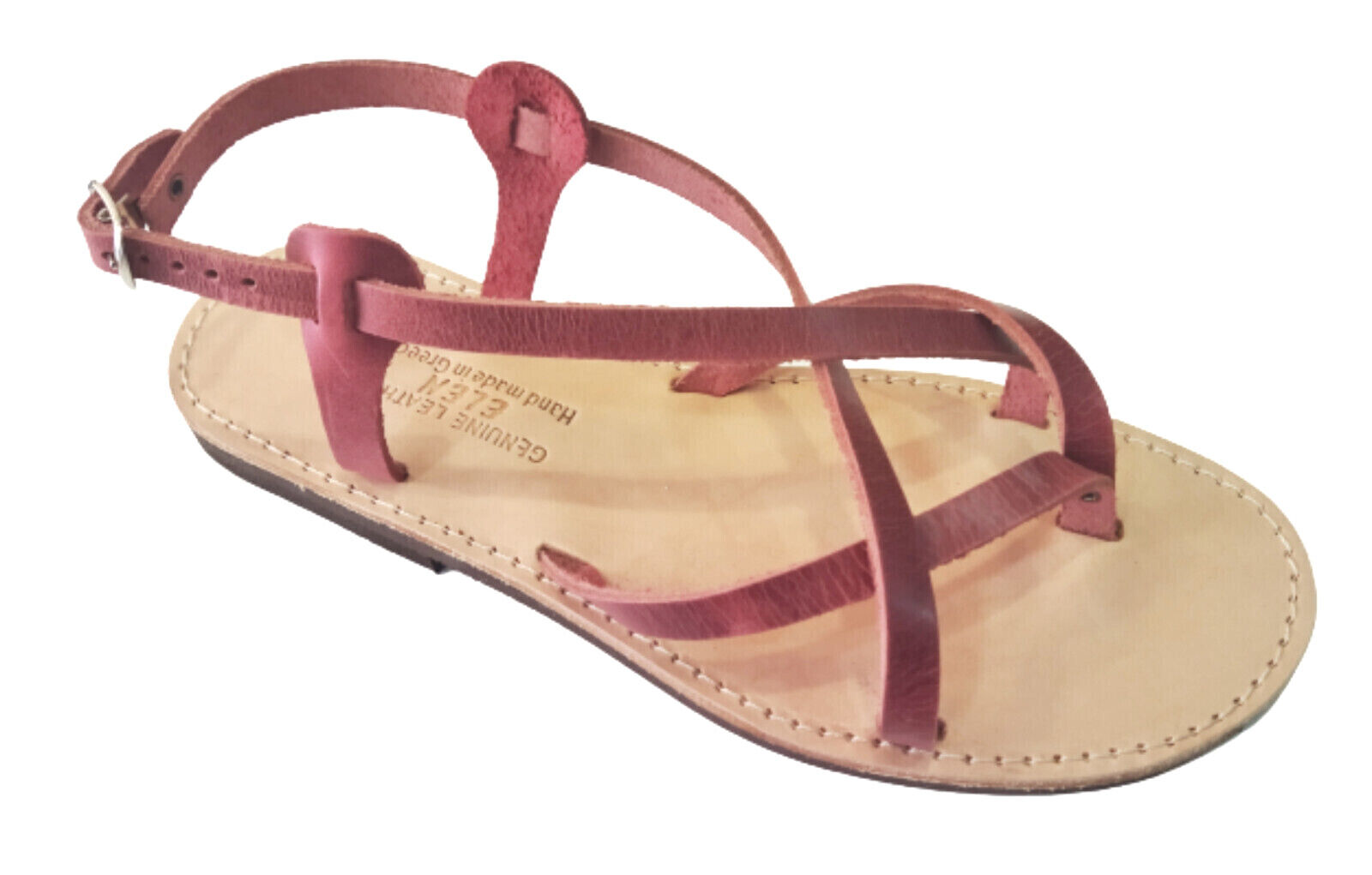 1069 greek handmade leather sandals